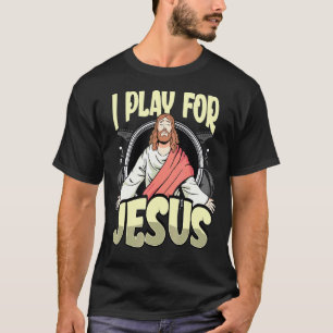 Camiseta Música de Guitarra que Toco para Jesus Bible Churc