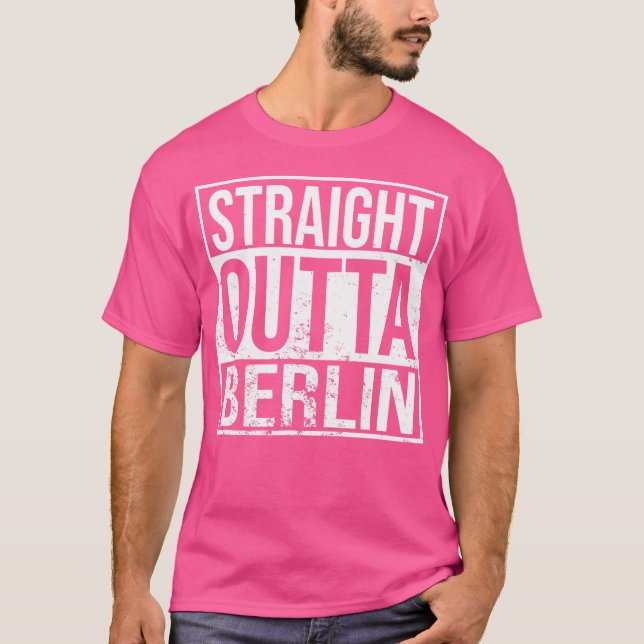 Camiseta Música de Hiphop Rap en Berlín (Anverso)