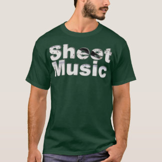 Camiseta Música de hoja