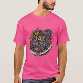 Camiseta Música de jazz
