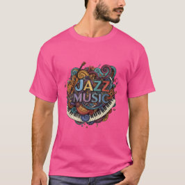 Camiseta Música de jazz