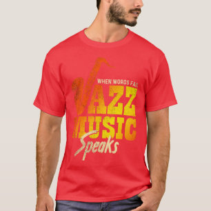 Camiseta Música de jazz 12