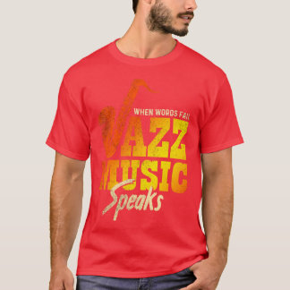 Camiseta Música de jazz 12