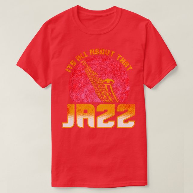 Camiseta Música de jazz 2 (Diseño del anverso)