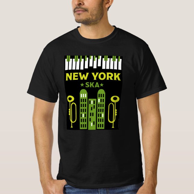 Camiseta Música de jazz de Ska (Anverso)