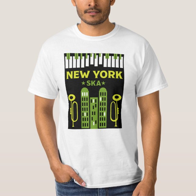 Camiseta Música de jazz de Ska (Anverso)