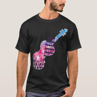 Camiseta Música de jazz e Italia