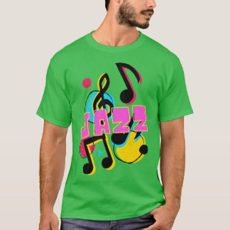 Camiseta Música de Jazz Funk Soul Arte Musical
