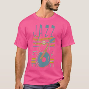 Camiseta Música de jazz vintage
