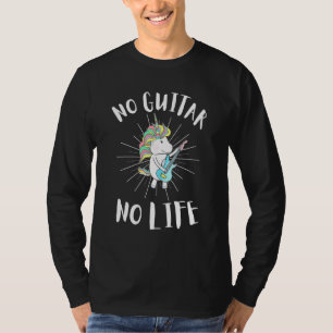 Camiseta Música De Jazz Y Guitarra De Jazz - Guitarista Uni