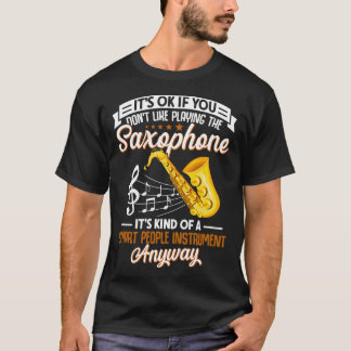 Camiseta Música de jugador saxofón Lover