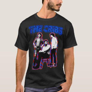 Camiseta Música de la banda de rock Artista Silueta Azul