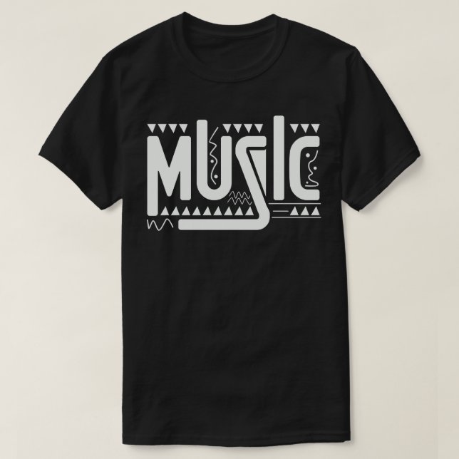 Camiseta Música de la Edad Media (Diseño del anverso)