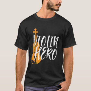 Camiseta Música de la orquesta violinista de violín