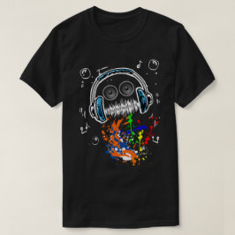 Camiseta Música de las ondas acústicas Mech