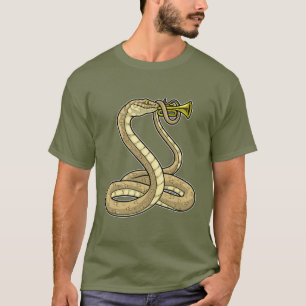 Camiseta Música de las serpientes Trumpet