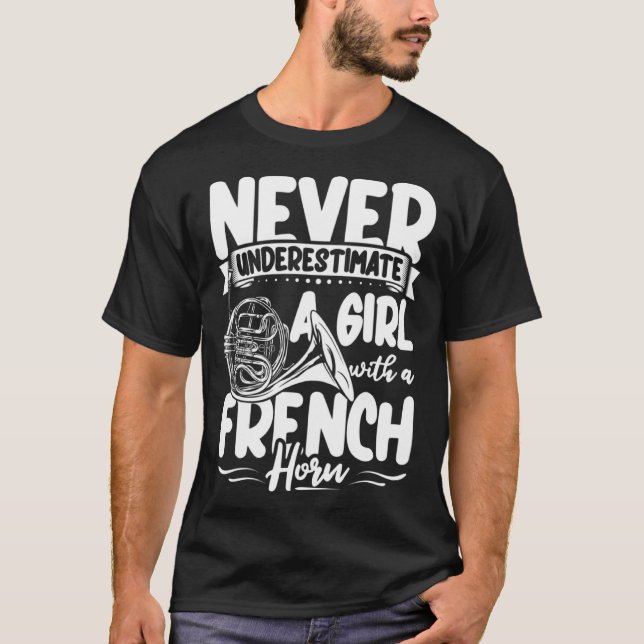 Camiseta Música de latón de instrumentos de tocador de cuer (Anverso)