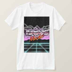 Camiseta Música de los años 80