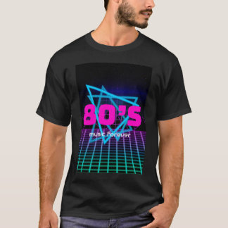 Camiseta Música de los años 80 para siempre T-Shirt
