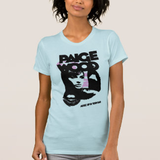 Camiseta Música de madera de Paige para arriba en su