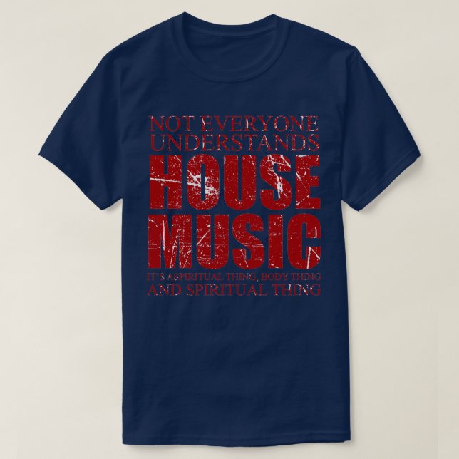 Camiseta Música de Music House (Diseño del anverso)