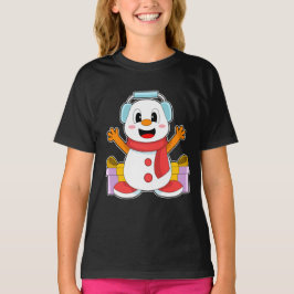 Camiseta Música de Navidades de Snowman