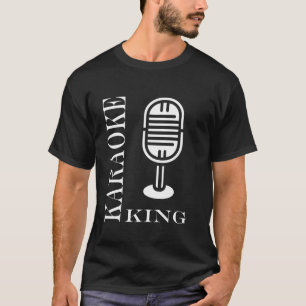 Camiseta Música de niño minimalista simple rey de la noche