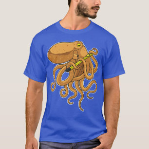 Camiseta Música de Octopus Flute