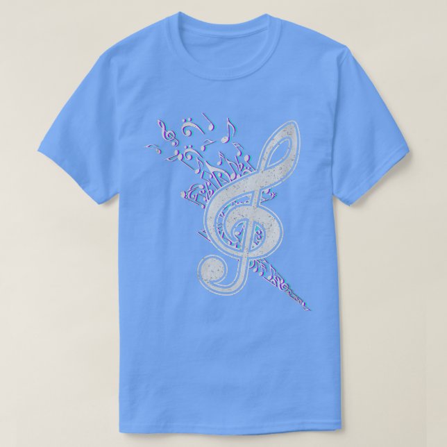 Camiseta Música de orquesta femenina compone música clásica (Diseño del anverso)