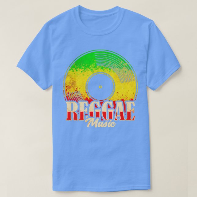 Camiseta Música de reggae7 (Diseño del anverso)
