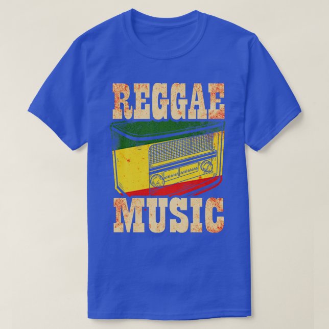 Camiseta Música de reggae 4 (Diseño del anverso)
