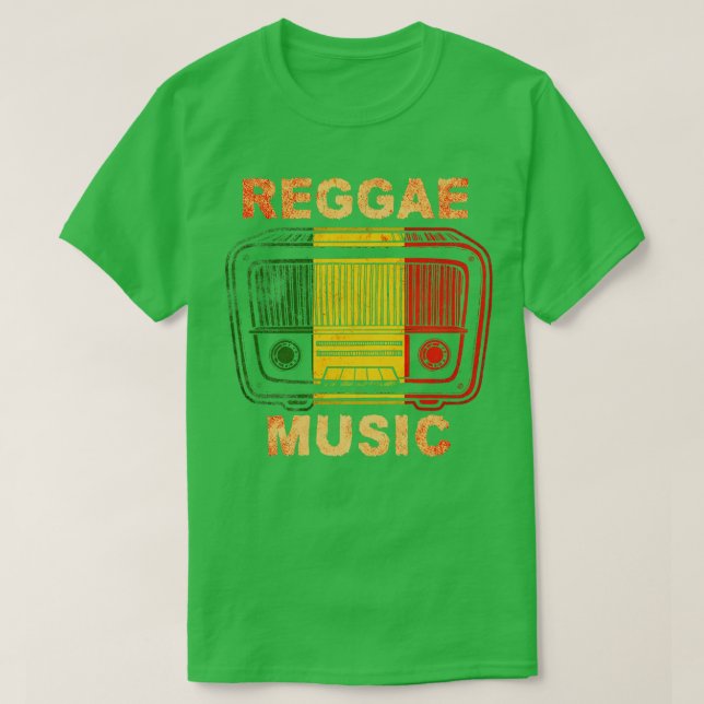 Camiseta Música de reggae 6 (Diseño del anverso)