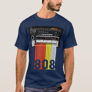 Camiseta Música de ritmos de caja de ritmos 808 amiga chica