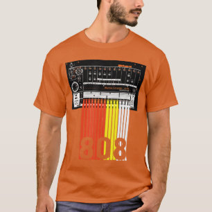 Camiseta Música de ritmos de caja de ritmos 808 amiga chica