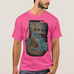 Camiseta Música de rock de dragón con barba 1