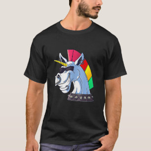 Camiseta Música de rock de Punk unicornio de Guay