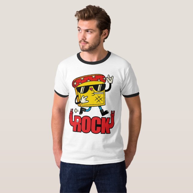 Camiseta Música de Rock Genial  (Anverso completo)