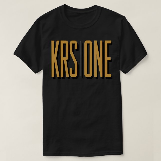 Camiseta Música de rock naval KRS ONE (Diseño del anverso)