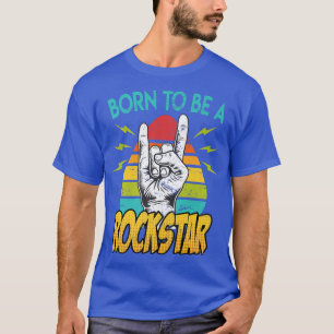 Camiseta Música de rock vintage que dice guitarrista de roc