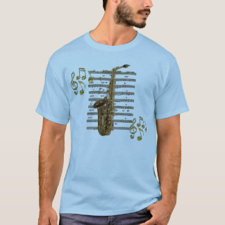 Camiseta Música de SAXOPHONE Lover T-Shirt