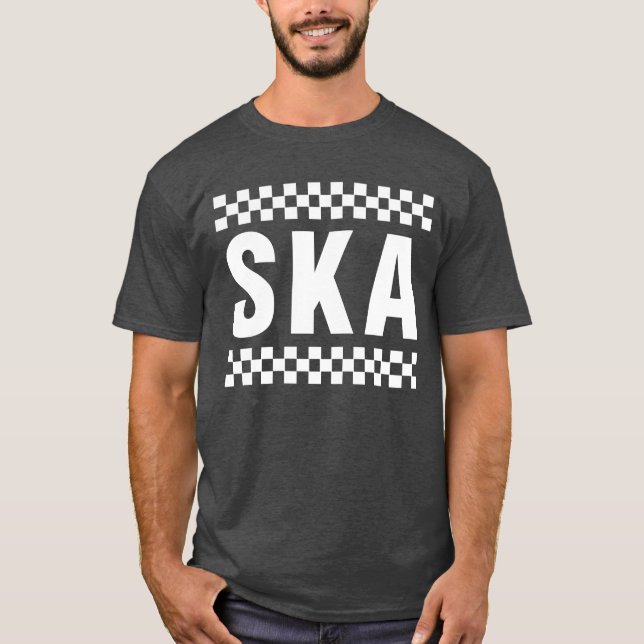 Camiseta Música de Ska del vintage (Anverso)