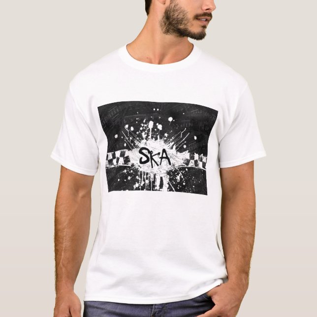 Camiseta Música de Ska revisando el punk de la vieja escuel (Anverso)