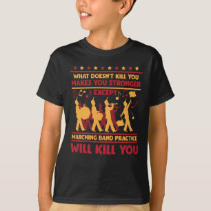 Camiseta Música de tambor de trompeta de sarcasmo de la ba