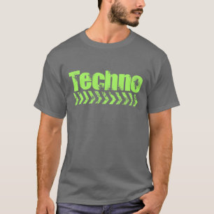 Camiseta Música de Techno
