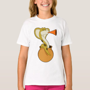 Camiseta Música de trompeta de serpiente