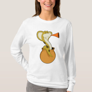 Camiseta Música de trompeta de serpiente