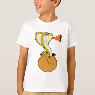 Camiseta Música de trompeta de serpiente