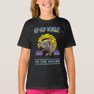 Camiseta Música de wombat de Hip Hop divertida Humor