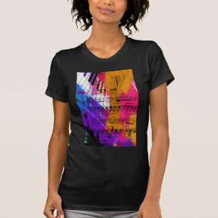 Camiseta música, decoración del piano (12)