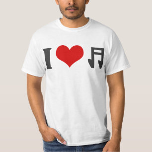 Camiseta Música del amor